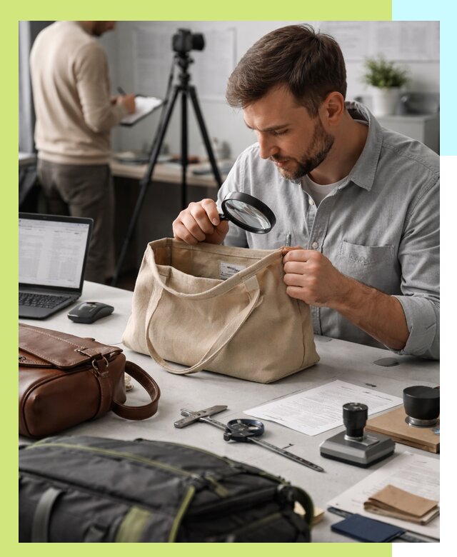 Сертификация сумок в Шахтах, оформление и получение сертификатов