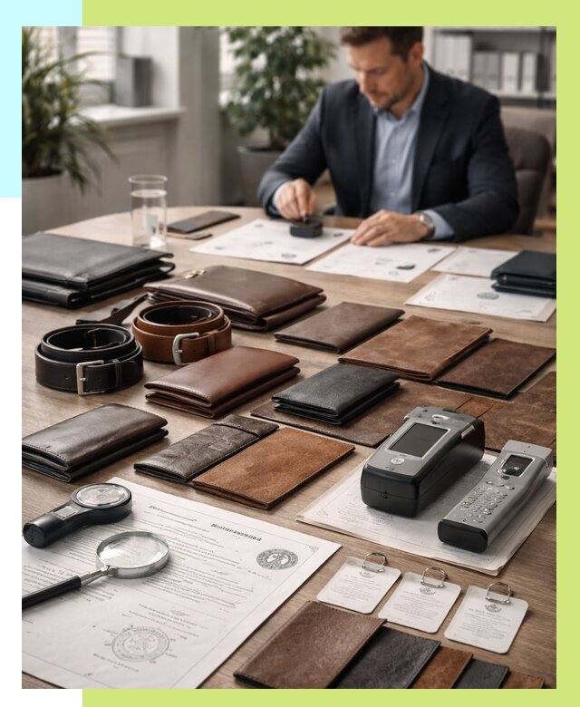 Сертификация кожаных изделий в Шахтах от 13024 р. | Алешин-Шхт