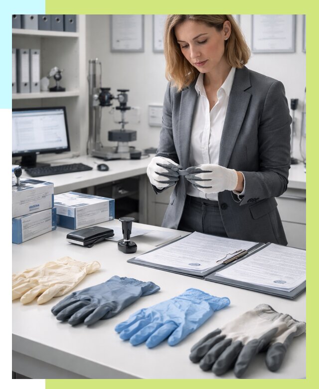 Сертификация перчаток в Шахтах от 9225 р. | Алешин-Шхт