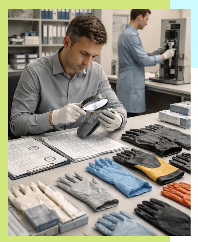 Сертификация перчаток и средств защиты продукции в Шахтах