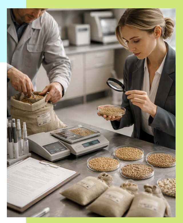 Сертификация зерна в Шахтах по цене от 16280 р. | Алешин-Шхт