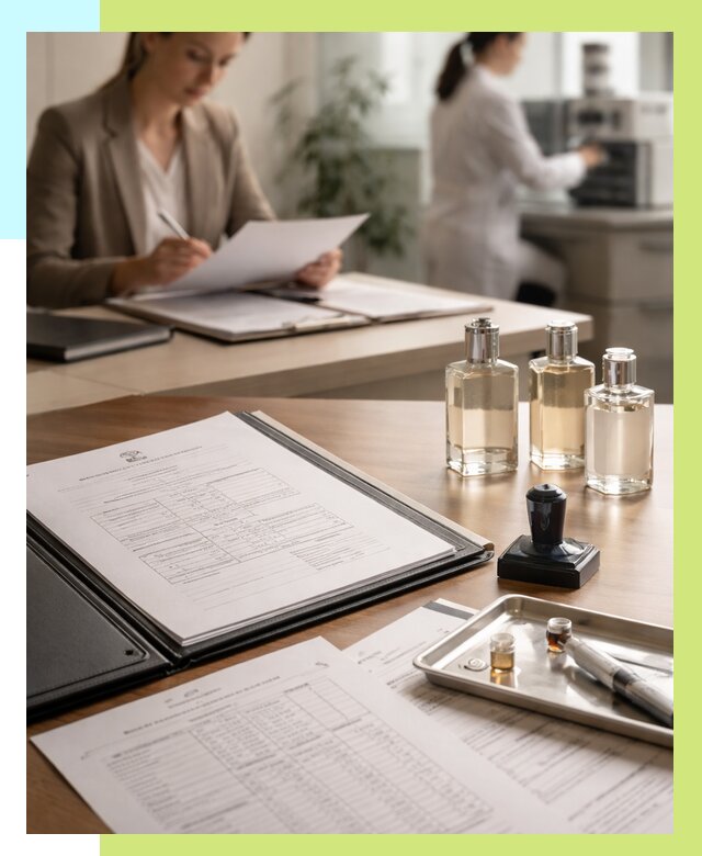 Сертификация парфюмерии в Шахтах от 16280 р. | Алешин-Шхт