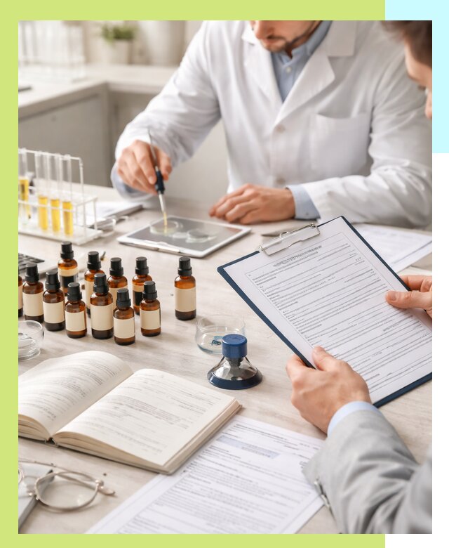 Сертификация эфирных масел и документация качества в Шахтах