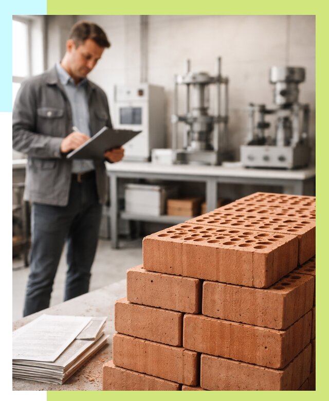 Сертификация кирпича в Шахтах от 16280 р. | Алешин-Шхт под ключ