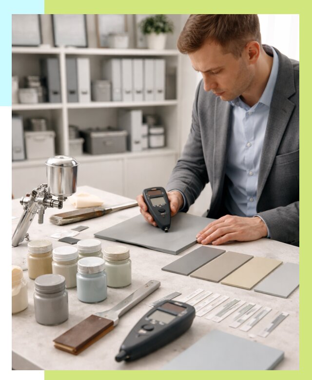 Сертификация краски в Шахтах от 27133 р. | Алешин-Шхт центр