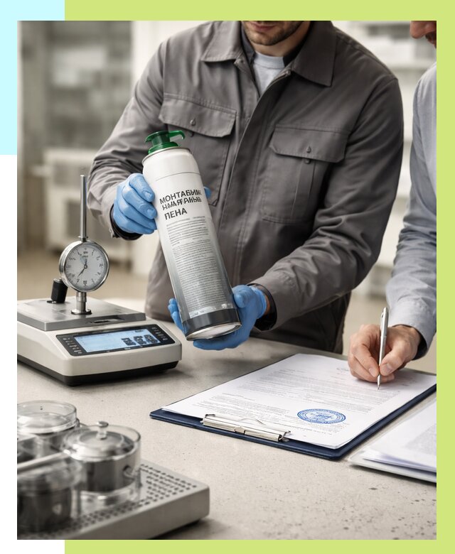 Сертификация монтажной пены в Шахтах от 16280 р. | Алешин-Шхт