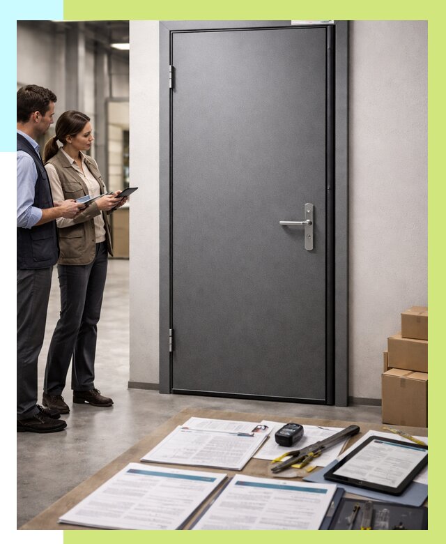 Сертификация противопожарных дверей в Шахтах от 9768 р. | Алешин-Шхт