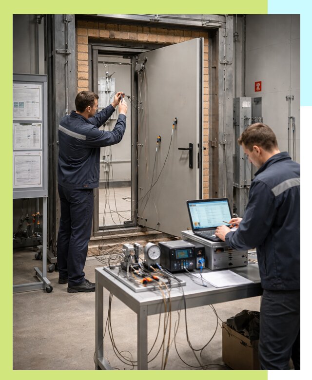 Сертификация противопожарных дверей в Шахтах по ГОСТ и ТР