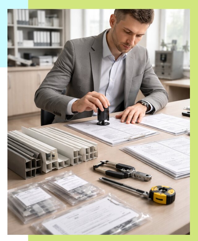 Сертификация ПВХ продукции в Шахтах от 9225 р., Алешин-Шхт