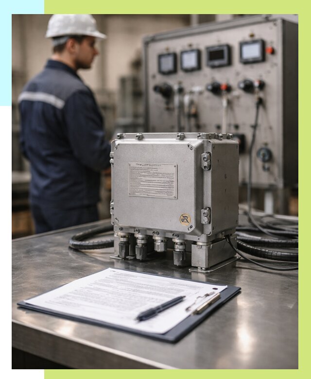 Сертификация взрывозащищенного оборудования в Шахтах от 37986 р. | Алешин-Шхт