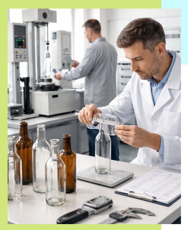 Сертификация стеклянных бутылок и сопутствующей упаковки в Шахтах