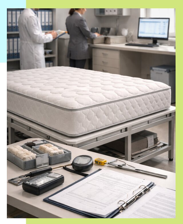 Сертификация матрасов в Шахтах от 9225 р. | Алешин-Шхт