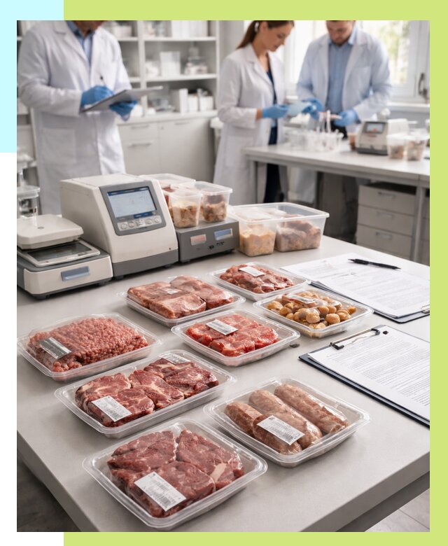 Сертификация мясной продукции в Шахтах от 21706 р. | Алешин-Шхт