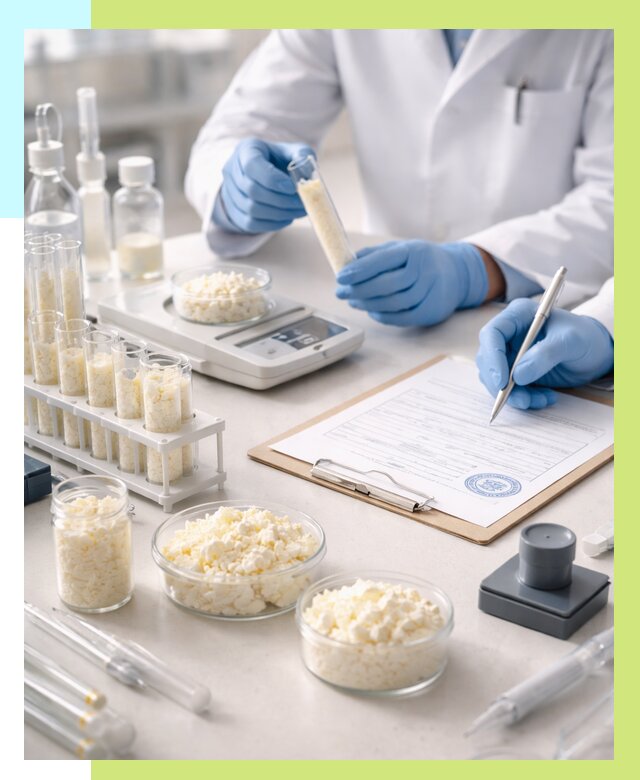 Сертификация творога в Шахтах от 13024 р. под ключ | Алешин-Шхт