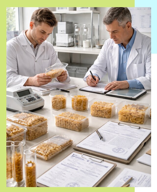 Сертификация макаронных изделий и технологической документации в Шахтах