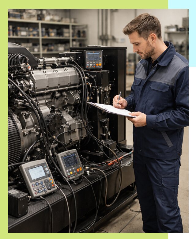 Сертификация дизельных генераторов и их оборудования в Шахтах