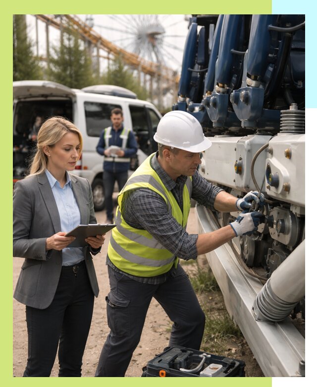 Сертификация аттракционов и проверка безопасности в Шахтах