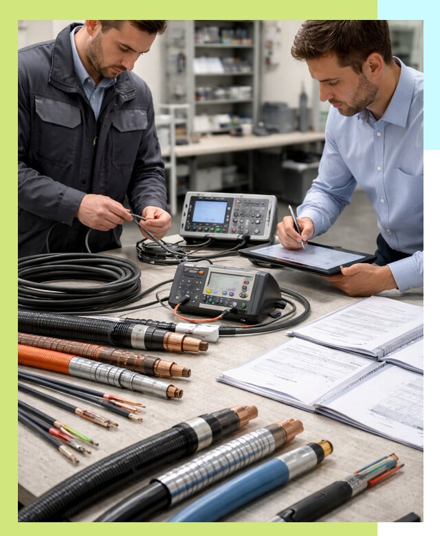 Сертификация кабеля и электропроводки в Шахтах под ключ