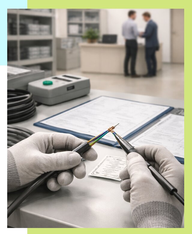 Сертификация провода в Шахтах от 19535 р. в Алешин-Шхт