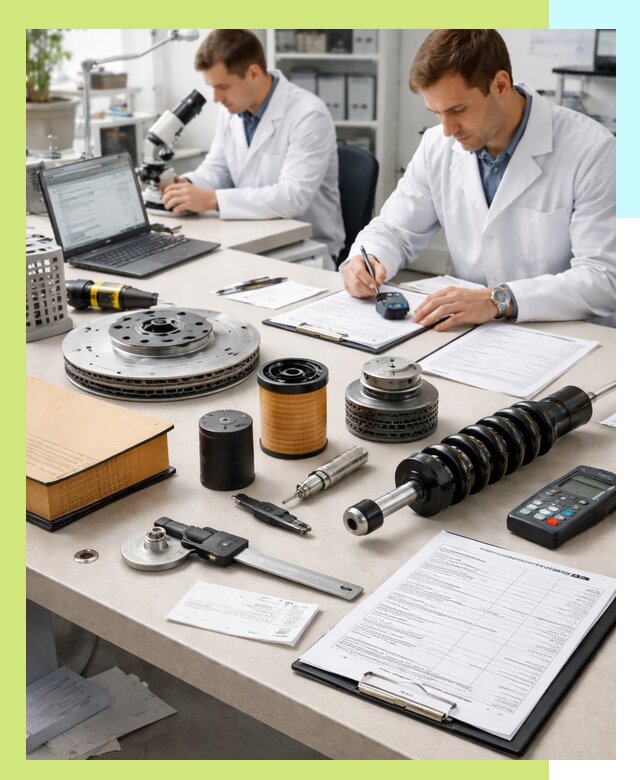 Сертификация автозапчастей и комплектующих в Шахтах по ГОСТ
