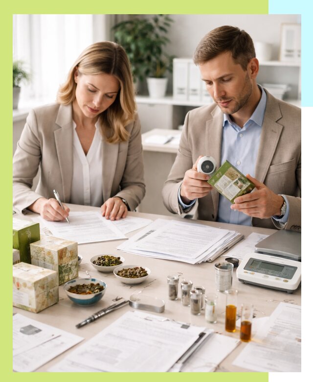 Разработка ТУ на чай и маркировку продукции в Шахтах