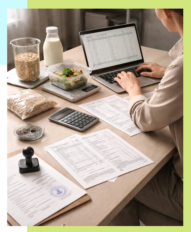 Просчет БЖУ для маркировки в Шахтах от 1628 р. | Алешин-Шхт