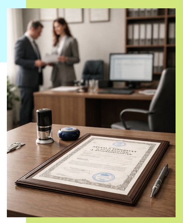 Свидетельство о регистрации продукции в Шахтах от 9768 р.|Алешин-Шхт