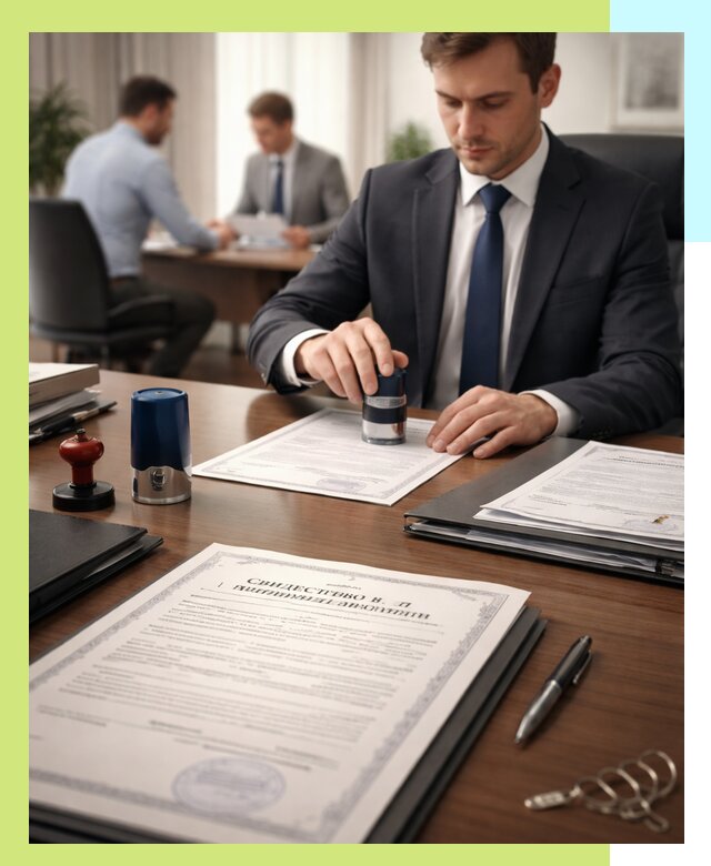 Оформление свидетельства о государственной регистрации в Шахтах