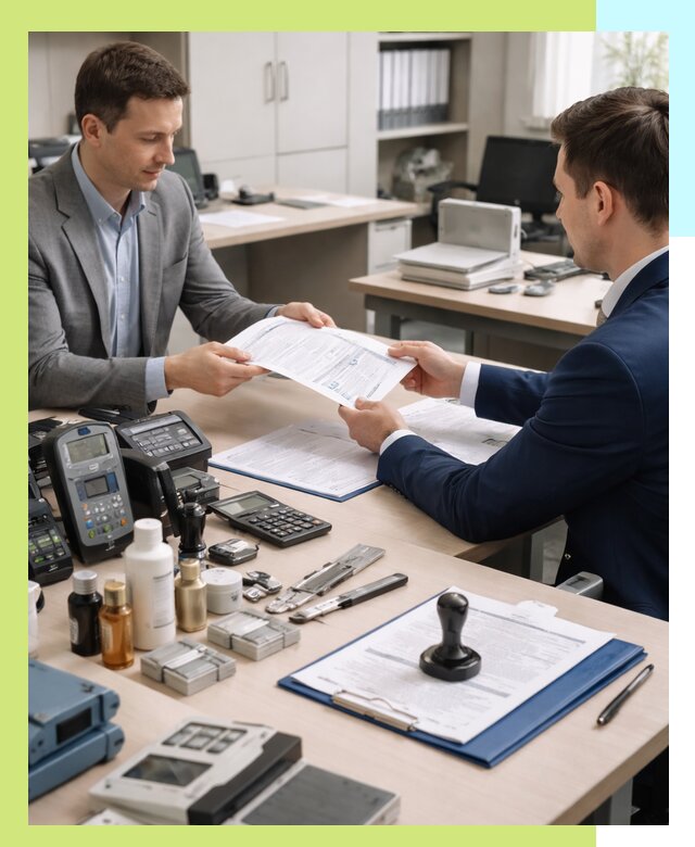 Оформление и получение заключения РЧЦ для оборудования в Шахтах