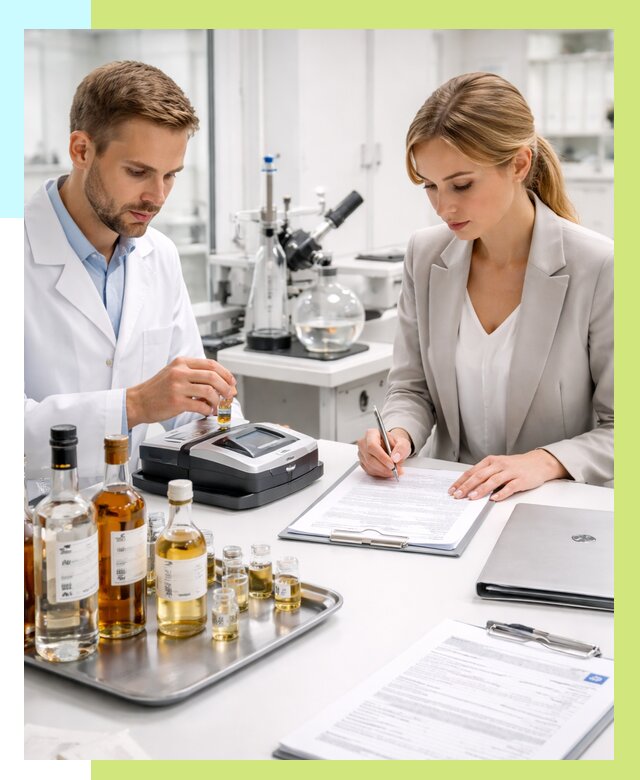 Заключение о спиртосодержании в Шахтах, от 5427 р., Алешин-Шхт