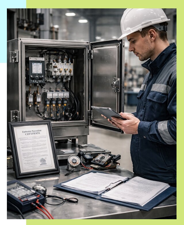 Сертификат взрывозащиты в Шахтах от 48839 р. | Алешин-Шхт