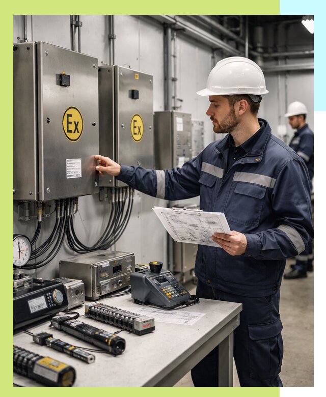 Сертификат взрывозащиты промышленного оборудования в Шахтах