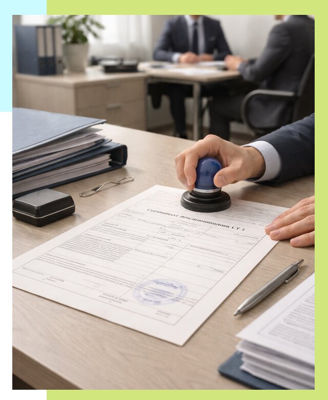 Сертификат происхождения СТ 1 в Шахтах от 4884 р. | Алешин-Шхт