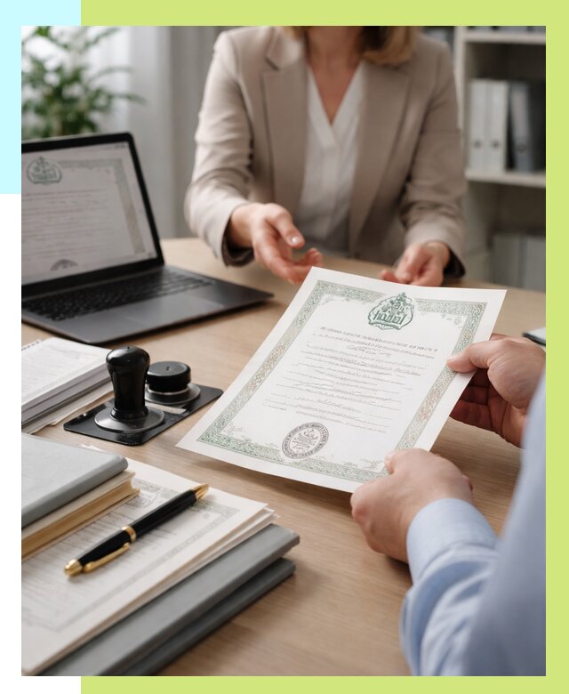 Халяль сертификат в Шахтах, получить от 16280 р. | Алешин-Шхт