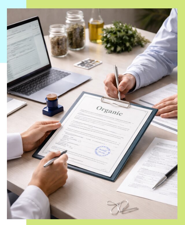 Оформление сертификат органик в Шахтах от 32559 р. | Алешин-Шхт