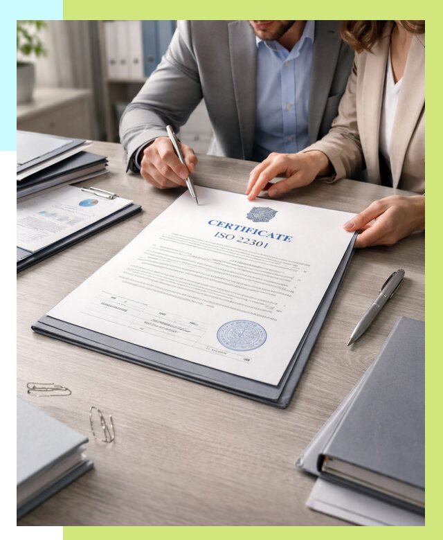 Сертификат ISO 22301 в Шахтах от 48839 р. | Алешин-Шхт срочно