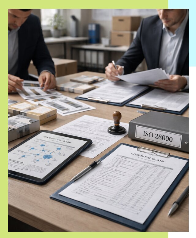 Получение сертификата ISO 28000 по безопасности цепи поставок в Шахтах