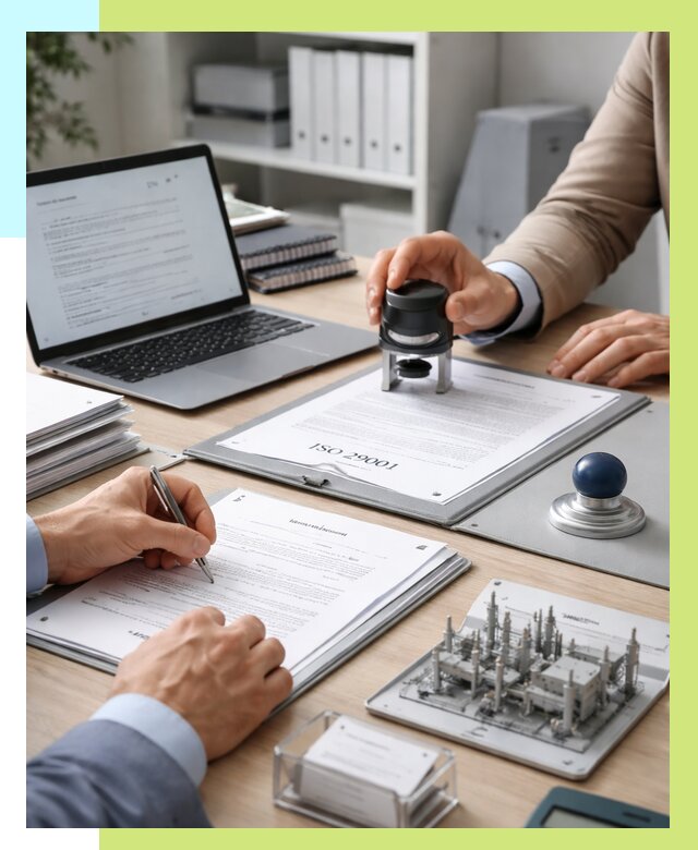 Сертификат ISO 29001 в Шахтах под ключ от 81398 р. | Алешин-Шхт